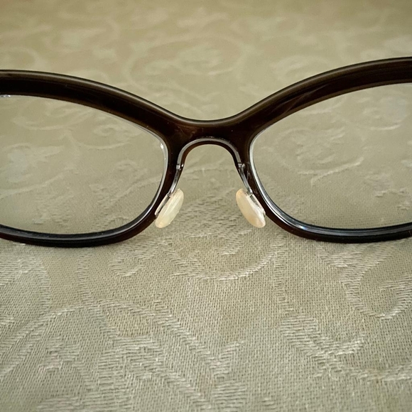 Lindberg No 093 Made In Denmark Eyeglasses Full Rim Cat Eye Eyeglasses - Picture 4 of 12